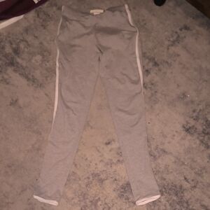 Amante | Stylish Kids Gray Joggers with White Accents
